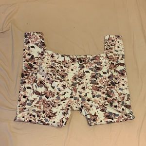 MARSHALLS PRINTED LEGGINGS SIZE L